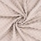 Tissu Minky Coeur Sable