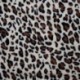 Tissu Polaire Imprimé Leopard Sable