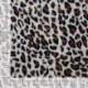Tissu Polaire Imprimé Leopard Sable
