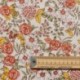 Tissu Imprimé Margot Orange