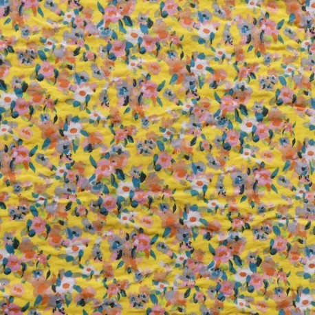 Tissu Double Gaze Imprimée Manon 