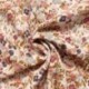 Tissu Double Gaze Imprimée Capucine Pampa Grande Laize