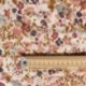 Tissu Double Gaze Imprimée Capucine Pampa Grande Laize