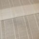 Tissu Etamine Rayé Romy Polylin Coloris Lin
