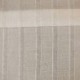 Tissu Etamine Rayé Romy Polylin Coloris Lin