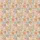 Tissu Imprimé Begonia Blanc 