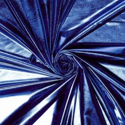 Tissu Lame Tissu Enduit Cobalt