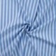 Tissu Coton Nylon Rayure Bleu