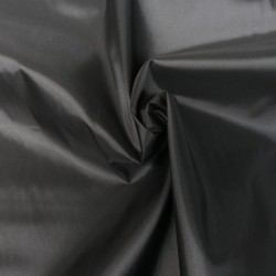 Tissu Coupe Vent Impermeable Uni Noir 