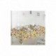 Tissu Enduit Fruitmania Fruits 