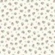 Tissu Cretonne Figuerolles All Over Ecru