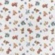 Tissu Licence Pat Patrouille Friends Fond Blanc 