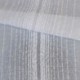 Tissu Etamine Fileté Bouclette Shady Blanc