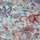 Tissu Imprimé Esprit Blockprint Taj Mahal Bleu Ciel