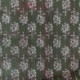 Tissu Blockprint Imprimé Tampons Mains Matelassé Double Face Rouge Vert
