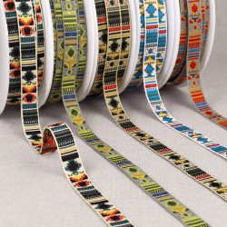 Galon jacquard incas