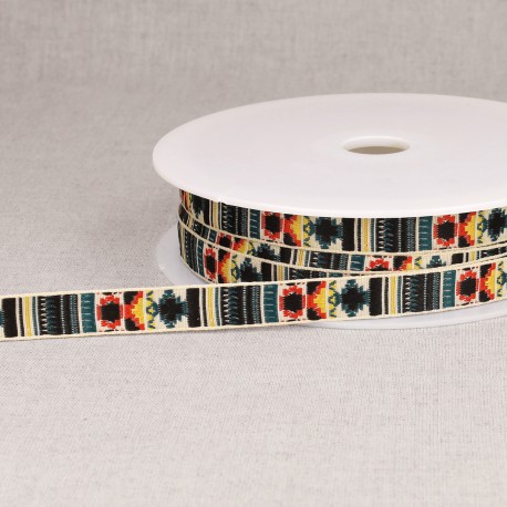 Galon jacquard incas