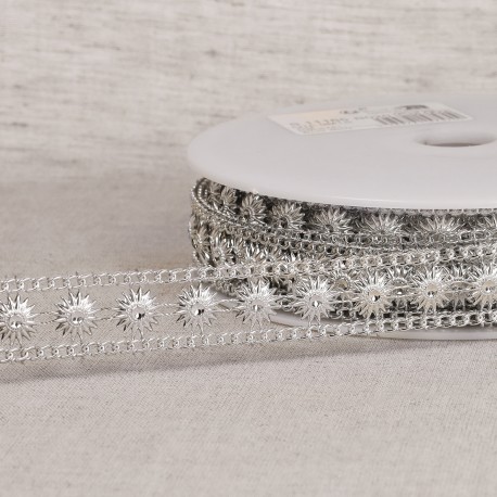 Galon paillettes 1 rang