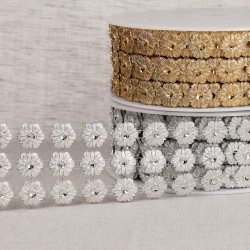 Galon paillettes 3 rangs