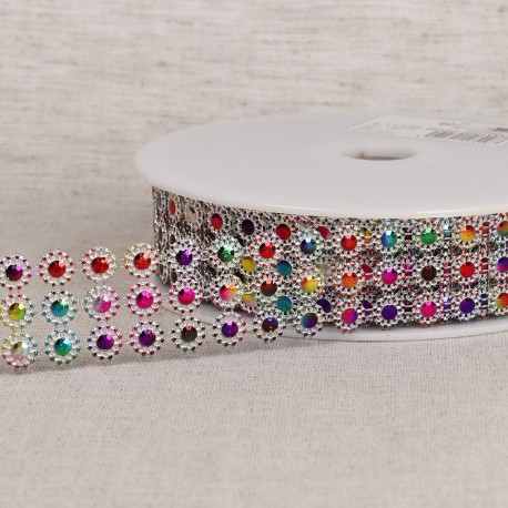 Galon paillettes 3 rangs