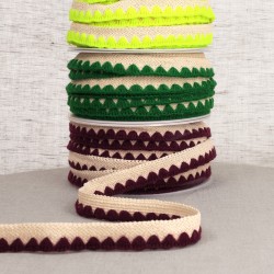 Tresse pre pliée zig zag