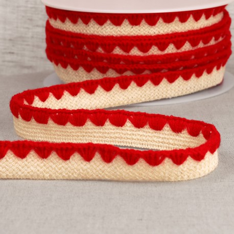 Tresse pre pliée zig zag
