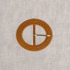 Boucle ceinture 5cm Camel - 