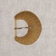 Boucle ceinture 5cm Beige pierre - 