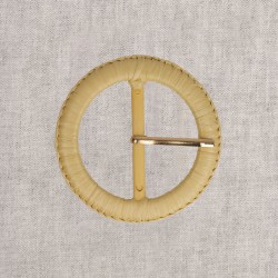 Boucle ceinture 5cm Beige pierre - 