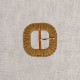 Boucle ceinture 5cm Beige pierre - 