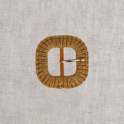 Boucle ceinture 5cm Beige pierre - 
