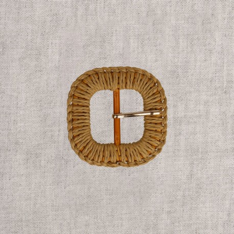 Boucle ceinture 5cm Beige pierre - 