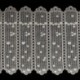 Brise Bise Macramé Hauteur 90cm Coeur Ecru