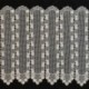 Brise Bise Macramé Hauteur 150cm Fleur Ecru