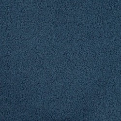 Tissu Bouclette Teddy Uni Bleu Denim