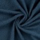 Tissu Bouclette Teddy Uni Bleu Denim