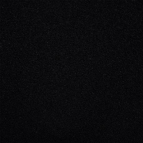 Tissu Bouclette Teddy Uni Noir