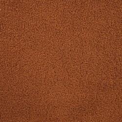 Tissu Bouclette Teddy Uni Cognac 