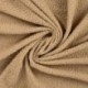 Tissu Bouclette Teddy Uni Sable