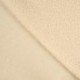 Tissu Bouclette Teddy Uni Ecru