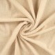 Tissu Bouclette Teddy Uni Ecru