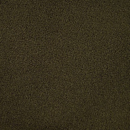 Tissu Bouclette Teddy Uni Kaki 