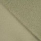 Tissu Bouclette Teddy Uni Kaki Clair 