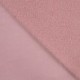 Tissu Bouclette Teddy Uni Vieux Rose 