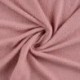 Tissu Bouclette Teddy Uni Vieux Rose 