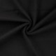 Tissu Caban Uni Noir 