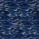 Tissu Twill de Viscose Imprimé Léopard Petrole 