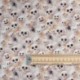 Tissu Calaspider Imprimé Effet 3d Beige 