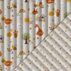 Tissu Matelassé Rouxy-roxy Naturel