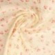 Tissu Fioretti Double Gaze Imprimée Petite Rose